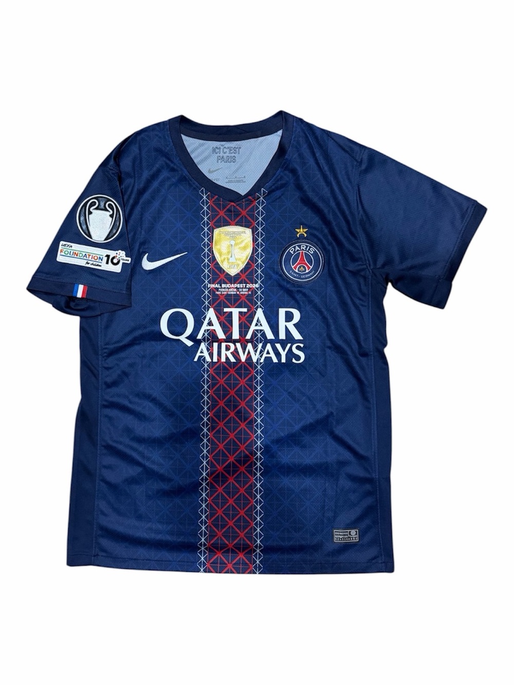 25/26 Psg UCL final kit. Ousmanne Dembele soccer football jersey. New with tags
